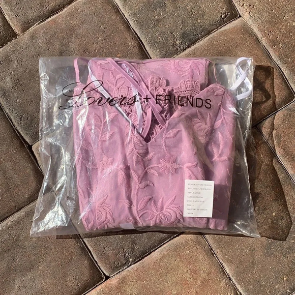 NWT! LOVERS + FRIENDS Lilac Skylight Dress - Picture 5 of 10